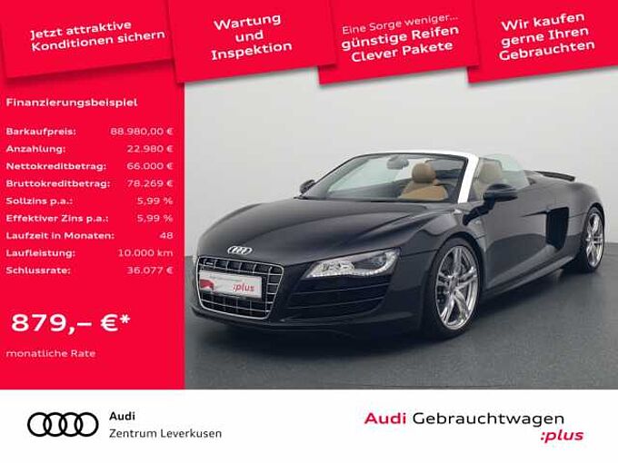 Audi R8 Spyder 5.2 quattro R TRON KERAMIK NAVI LEDER