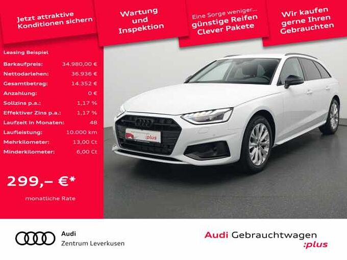 Audi A4 Avant TFSI S TRON MATRIX AHK PDC VIRT