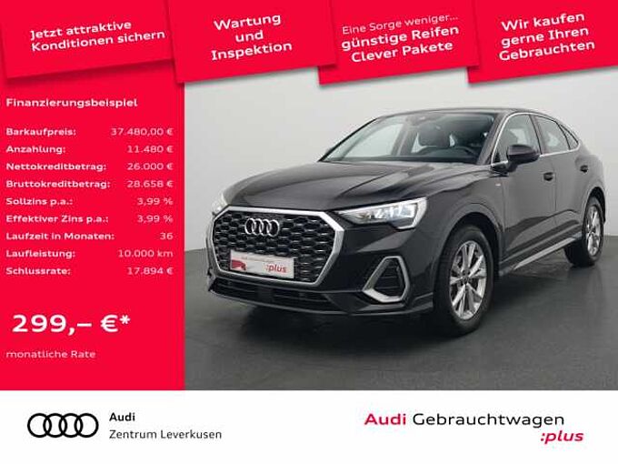 Audi Q3 Sportback TFSI S line S-TRON LED APP SHZ PDC
