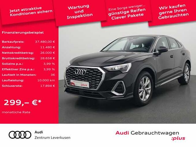 Audi Q3 Sportback S line S TRON KAM NAVI ACC SHZ