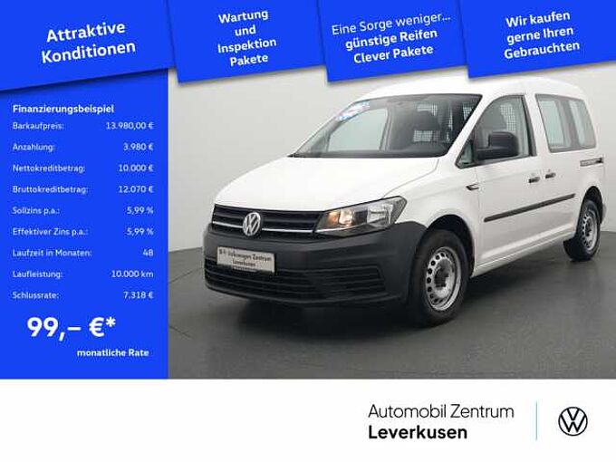 Volkswagen Caddy Kasten STANDHZ AHK PDC KLIMA