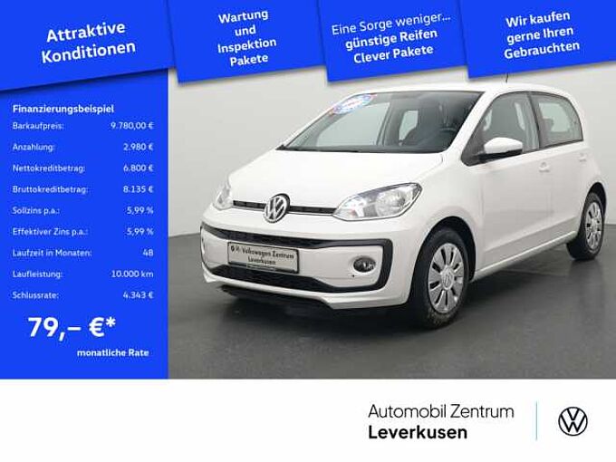 Volkswagen up! Start-Stopp move KLIMA PORT NAVI SHZ