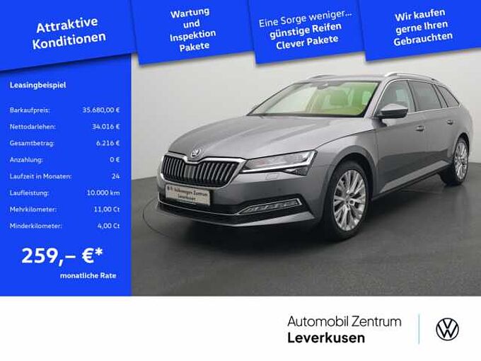SKODA SUPERB Combi DSG ACC 360° AHK NAVI VIRT SHZ