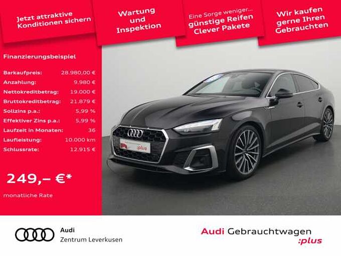 Audi A5 Sportback S-TRON NAVI PANO SHZ MATRIX PDC