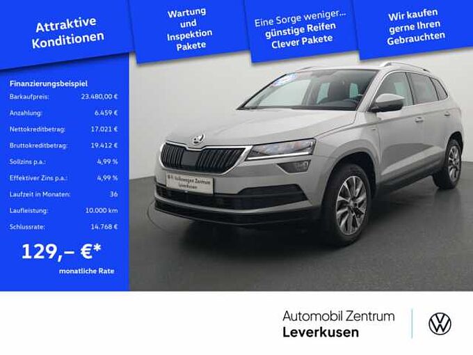 SKODA KAROQ Clever DSG APP CONNECT SHZ LED W-LAN NAVI