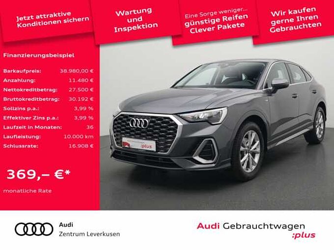 Audi Q3 Sportback S line S-TRON NAVI AHK VIRT ACC LED