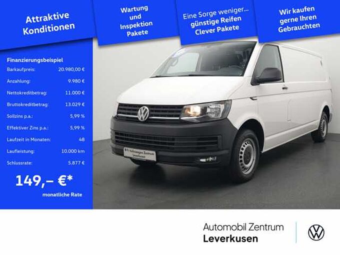 Volkswagen T6 Kasten TDI LR FLÜGELTÜREN PDC NAVI APP