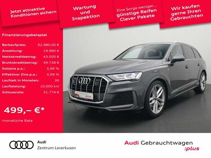Audi Q7 S line ACC B&O VIRT AHK NAVI PANO LUFT KAM