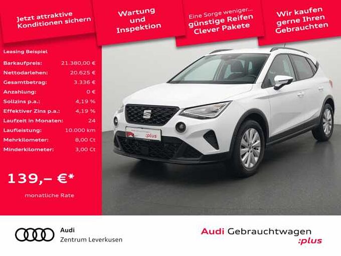 SEAT Arona Style NAVI VIRT CARPLAY KEYLESS ACC KAM