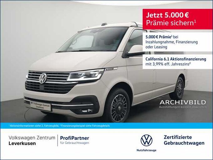 Volkswagen T6.1 California TDI Ocean 4M DSG LED KAM SHZ