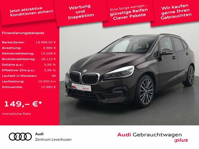 BMW 220 Active Tourer STEPTRON AHK NAVI PANO LEDER