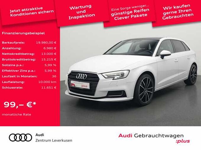 Audi A3 VIRT NAVI SHZ LEDER S TRON