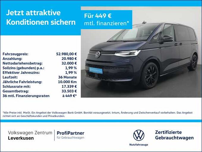 Volkswagen T7 Multivan Life AHK HUD 7 SITZER PDC IQ LED