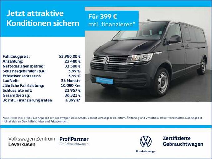 Volkswagen T6.1 Caravelle lang DSG 2X SCHIEBETÜR NAVI PDC
