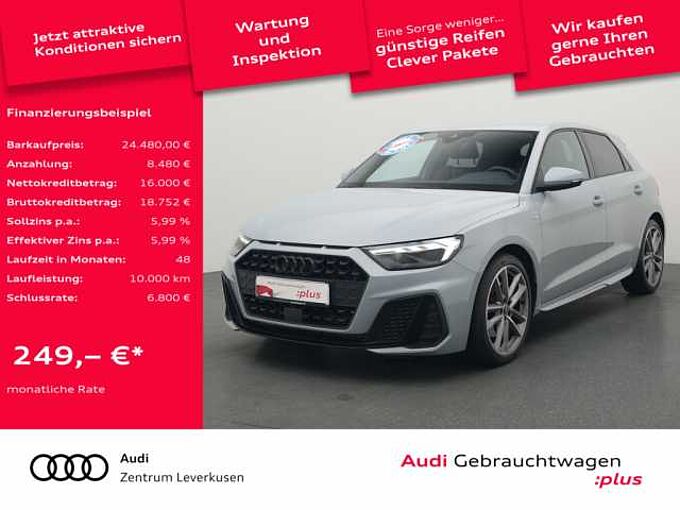 Audi A1 Sportback S line STRON SPORTSITZE APP KAM SHZ