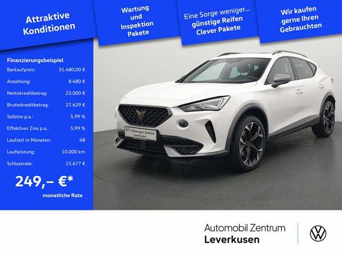 CUPRA Formentor 4Drive DSG PANO AHK ACC KAM SHZ APP