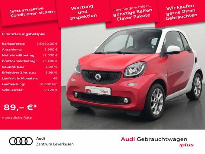 Smart fortwo coupe passion NAVI PANO VIRT SHZ