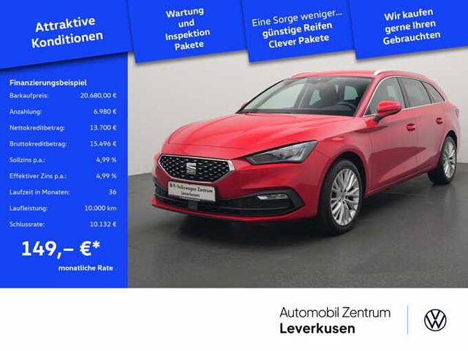 SEAT Leon ST Xcellence DSG LED PDC KLIMA VIRT CARPLAY
