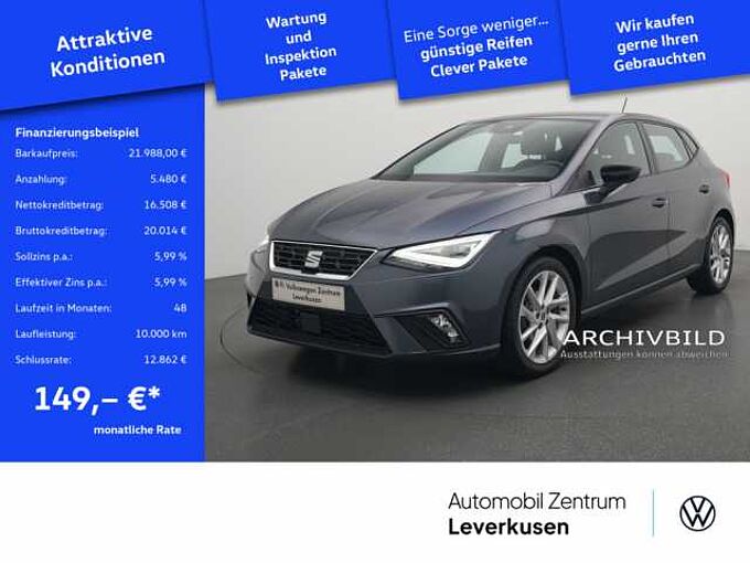 SEAT Ibiza FR DSG NAVI ACC KAM SHZ LED APP CONNECT