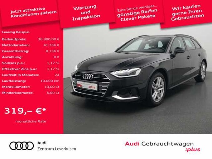 Audi A4 Avant advanced STRON PANO LEDER NAVI VIRT ACC