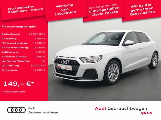 Audi A1 Sportback advanced S-TRON NAVI VIRT SHZ PDC