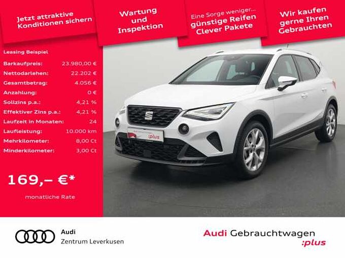 SEAT Arona TSI FR APP CONNECT SHZ PDC KAM NAVI