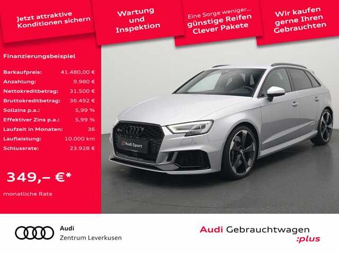 Audi RS3 Sportback quattro S TRON LEDER B&O MATRIX