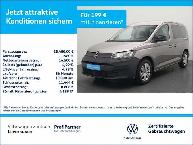 Volkswagen Caddy Kombi KAM PDC AHK KEYLESS VIRT SHZ APP