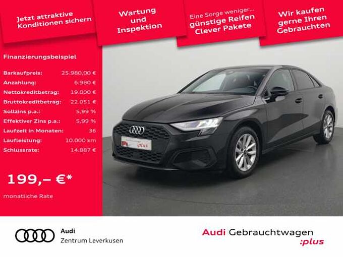 Audi A3 Limousine 30 ACC B&O KAM SHZ LED