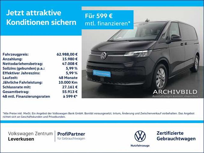 Volkswagen T7 Multivan 7-SITZER AHK PANO HUD VIRT SHZ PDC