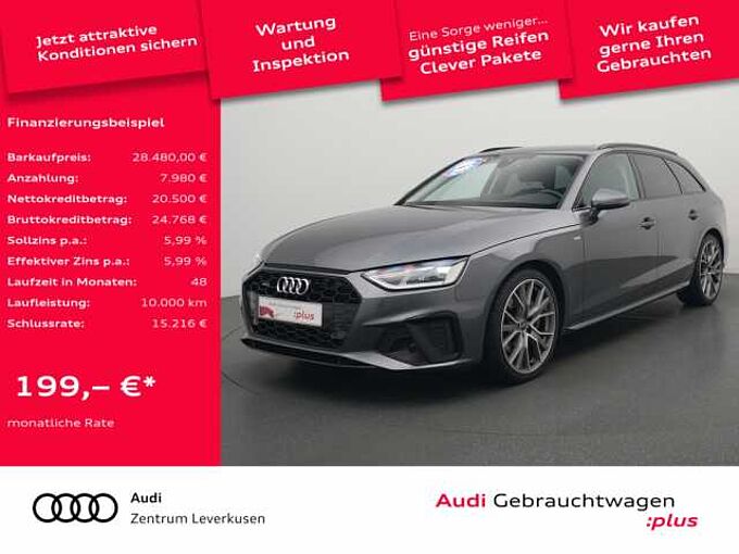 Audi A4 Avant quattro S line PANO LEDER AHK NAVI VIRT