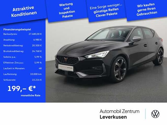 CUPRA Leon KAM LEDER ACC DCC LED SHZ APP VIRT PDC