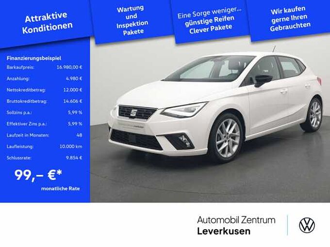 SEAT Ibiza FR NAVI VIRT APP CONNECT SHZ LED PDC