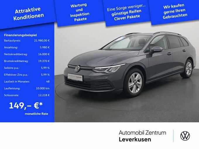 Volkswagen Golf VIII Variant Life DSG LED SHZ PDC NAVI VIRT