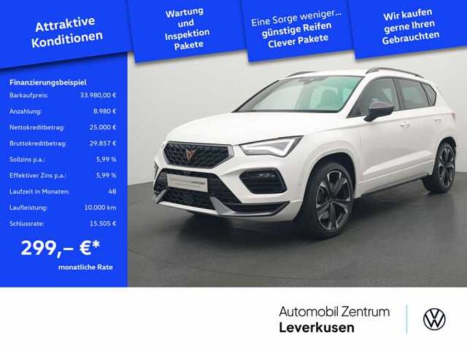 CUPRA Ateca VZ DSG KAM 360° NAVI VIRT ACC SHZ CARPLAY