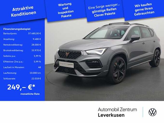 CUPRA Ateca VZ DSG PANO MEMORY KAM 360° LEDER VIRT SHZ