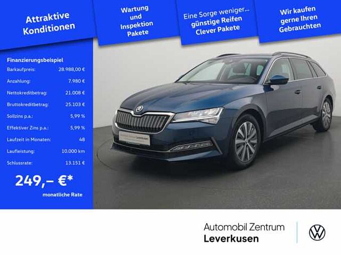 SKODA SUPERB Combi iV Ambition DSG STANDHZ AHK NAVI