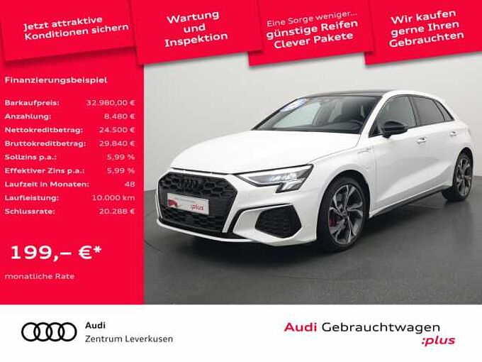 Audi A3 Sportback S line RAUTE VIRT LED SHZ PDC NAVI