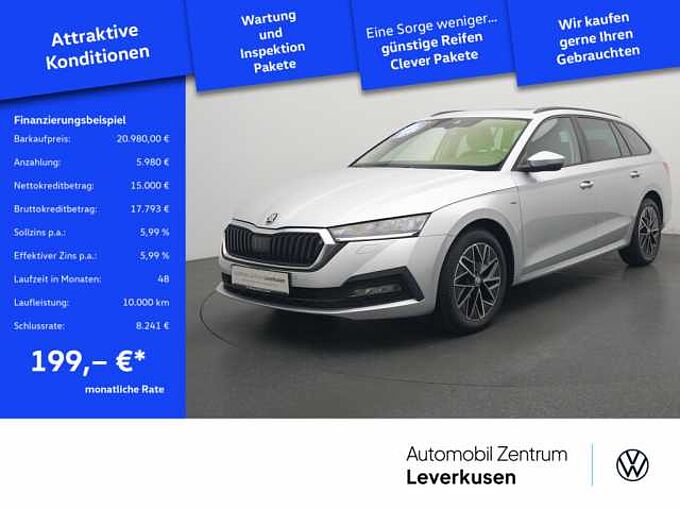 SKODA OCTAVIA Combi Clever DSG PANO AHK NAVI VIRT KAM