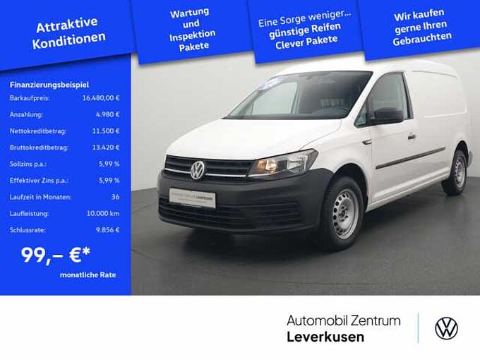 Volkswagen Caddy Maxi Kasten ACC NAVI PDC KLIMA AHK