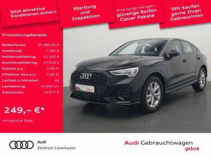 Audi Q3 Sportback 35 S line LED VIRT KAM SHZ PDC