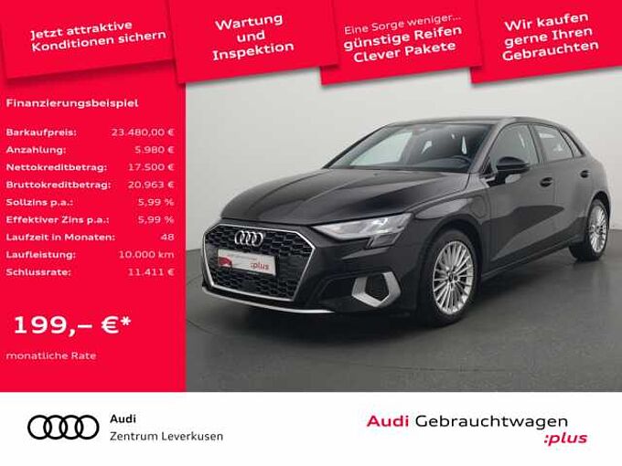 Audi A3 Sportback 40 e advanced LED VIRT SHZ PDC ACC
