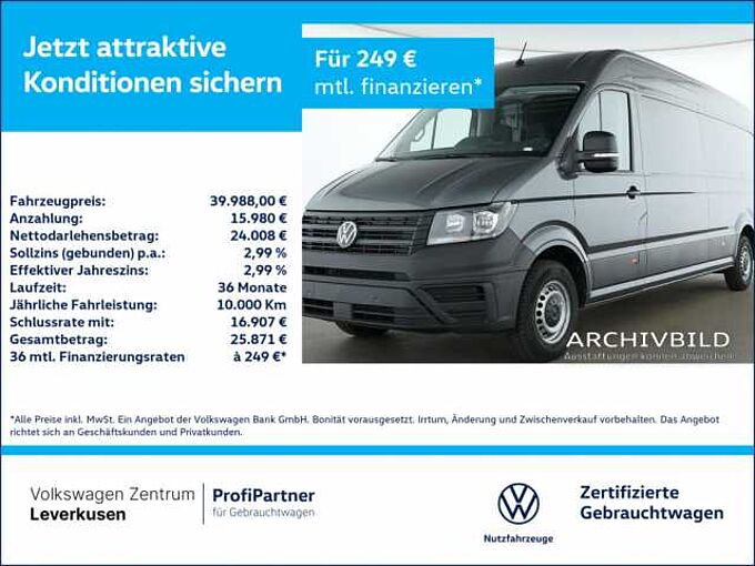 Volkswagen Crafter 35 Kasten Lang Hoch KLIMA PDC KAM DAB