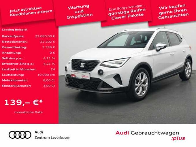 SEAT Arona FR TSI NAVI VIRT ACC KAM LED SHZ