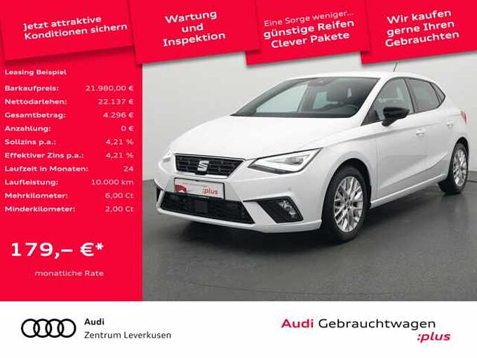 SEAT Ibiza TSI FR KAMERA LED SHZ PDC APP CONNECT