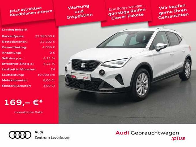 SEAT Arona TSI FR ACC VIRT APP CONNECT NAVI KAM PDC