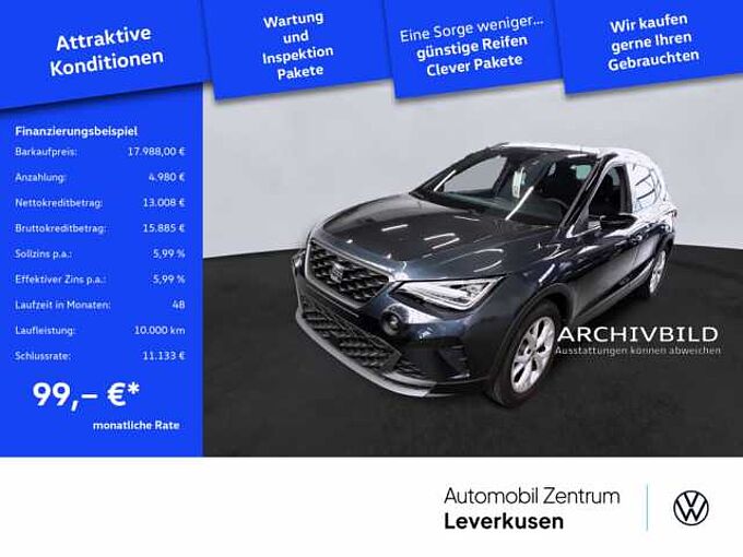 SEAT Arona FR-Line LED VIRT PDC KLIMA