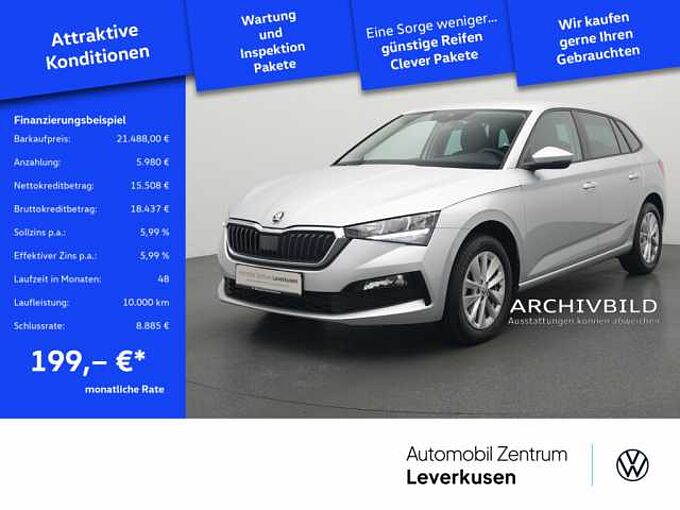 SKODA SCALA Tour LED DSG VIRT SHZ KLIMA