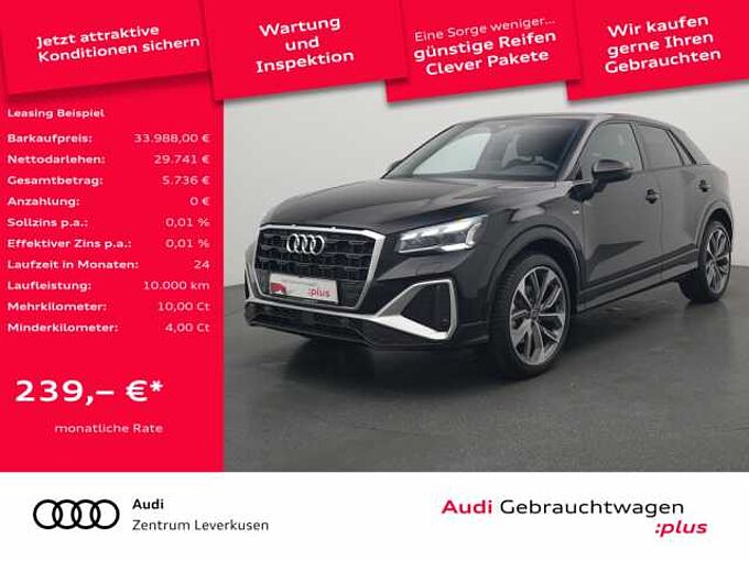 Audi Q2 1.0 30 TFSI S line MATRIX AHK SHZ PDC NAVI