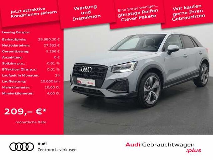 Audi Q2 advanced AHK NAVI CARPLAY VIRT SHZ KAM PDC